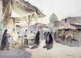 Chamberlain, Trevor: Light and Shade, Shiraz Bazaar