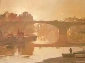 Chamberlain, Trevor: Night, Kew Bridge