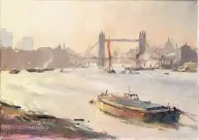 Chamberlain, Trevor: Autumn afternoon, Pool of London