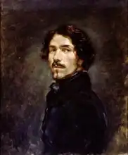 Delacroix, Eugene: Self Portrait
