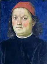 Perugino, Pietro: Self Portrait, from the Sala dell