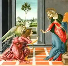 Botticelli, Sandro: Annunciation