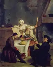 Longhi, Pietro: Preparing the Polenta