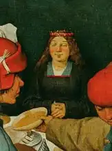 Brueghel, Pieter, the elder: Peasant Wedding (Bauernhochzeit)
