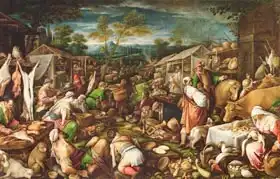 Bassano, Francesco: Annual Fair, 1580-85