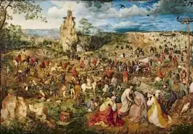 Brueghel, Pieter, the elder: Christ carrying the Cross