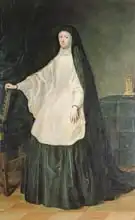 Carreno de Miranda, Don Juan: Queen Mariana of Austria, in mourning
