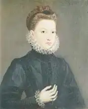 Anguissola, Sofonisba: Infanta Isabella Clara Eugenia (1566-1633), daughter of Philip II of Spain (1527-98) and Isabella of Valois (1545-68)