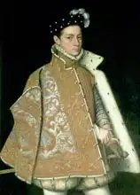 Anguissola, Sofonisba: Alessandro Farnese (1546-92), later Governor of the Netherlands (1578-86), son of Margaret of Parma (1522-86) and Ottavio Farnese, Duke of Parma (1520-86)