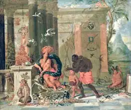 Kessel, Jan van, the younger: Allegory of America