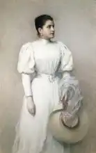 Horovitz, L. Stephan: Marie Renard, opera singer with the Hof Opera and wife of Kinsky