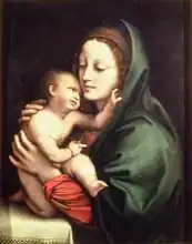 Luini, Bernardino: Madonna and child