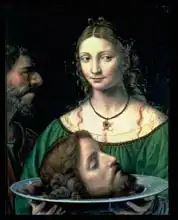 Luini, Bernardino: Salome with the Head of John the Baptist, c.1525-30