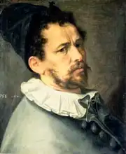 Spranger, Bartholomaeus: Self portrait, c.1580-85