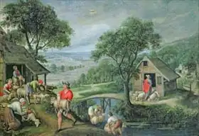 Valckenborch, Marten van: Parable of the Good Shepherd, c.1580-90