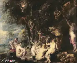 Rubens, Peter Paul: Nympfy and Satyr