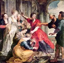 Rubens, Peter Paul: Achilles discovered by Odysseus