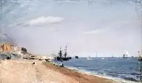 Constable, John: Brighton Beach with colliers