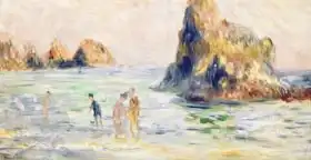 Renoir, Auguste: Moulin Huet Bay, Guernsey