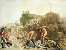 Zoffany, Joseph Johan: The Death of Captain James Cook, 14th February 1779