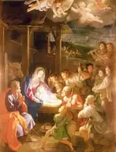 Reni, Guido: The Nativity at Night