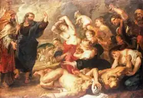 Rubens, Peter Paul: The Brazen Serpent, c.1635-40