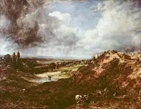 Constable, John: Branch Hill Pond, Hampstead Heath