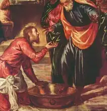 Tintoretto, Jacopo Robusti: Christ Washing the Feet of the Disciples