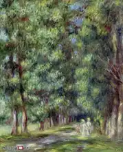 Renoir, Auguste: Alley