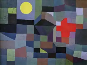 Klee, Paul: The fire and the full moon