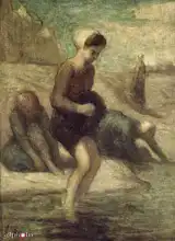 Daumier, Honore: On shore