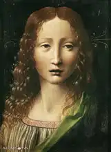 Vinci, Leonardo: The head of the saint
