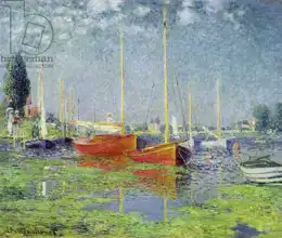 Monet, Claude: Yachts at Argenteuil
