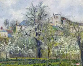 Pissarro, Camille: Spring in Pontoise