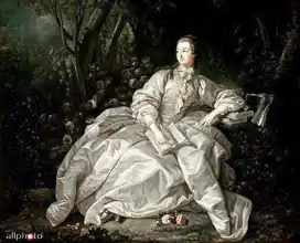 Boucher, Francois: Madame de Pompadour (1721-64)