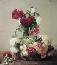 Fantin-Latour, Jean: Roses