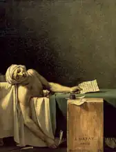 David, Jacques-Louis: The death of Marat