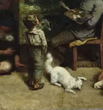 Courbet, Gustave: Atelier