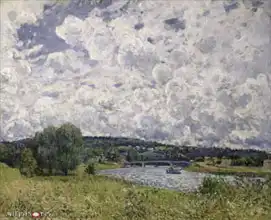 Sisley, Alfred: The Seine at Suresnes