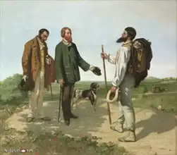 Courbet, Gustave: Bonjour Monsieur Courbet