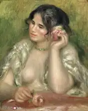 Renoir, Auguste: Gabrielle with a Rose