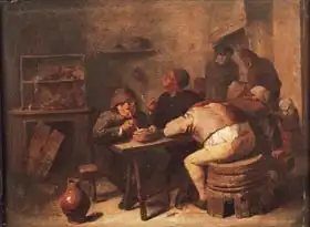 Brouwer, Adriaen: Interior with Smokers