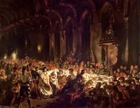 Delacroix, Eugene: The Assassination of the Bishop of Liege