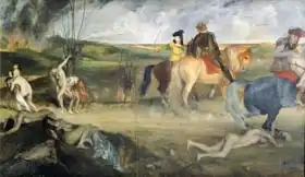 Degas, Edgar: Scene of War in the Middle Ages