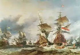 Isabey, Louis Eugene Gabriel: The Battle of Texel, 29 June 1694