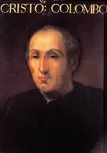 Italian school (16th century): Portrait of Christopher Columbus (1451-1506)