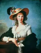 Vigée-Lebrun, Louise: Portrait of the Duchess of Polignac (c.1749-93)
