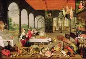 Brueghel, Jan, the elder: Allegory of Taste