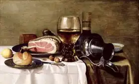 Claesz, Pieter: Still Life with Ham