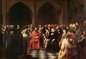 Robert-Fleury, Joseph-Nicolas: The Colloquy of Poissy in 1561